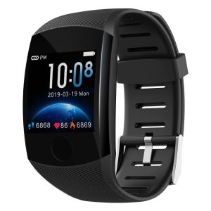 Smartwatch LOKMAT Q11, display 1.3 inch, rezolutie 240*240 pixeli, monitorizarea ritmului cardiac, tensiunii arteriale, calitatea somnului, pasilor, caloriilor, kilometrajului