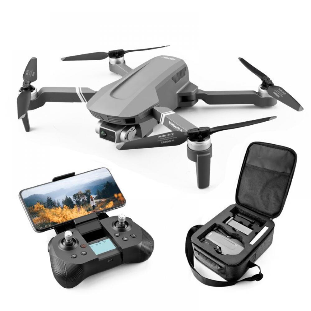 Drona SLX F4 4K 5G GPS, brate pliabile, wifi, buton de Return To Home, camera 4K HD cu transmisie live pe telefon, capacitate baterie: 7.4V 3500 mAh, autonomie zbor ~ 25 de minute