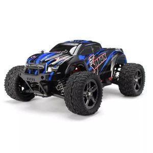 Masina cu telecomanda JJRC 1631 albastra, 4WD, 1:16, 2.4G, viteza maxima ~50 km/h, acumulator 7.4V 1500 mAh Li-Ion, autonomie ~25min