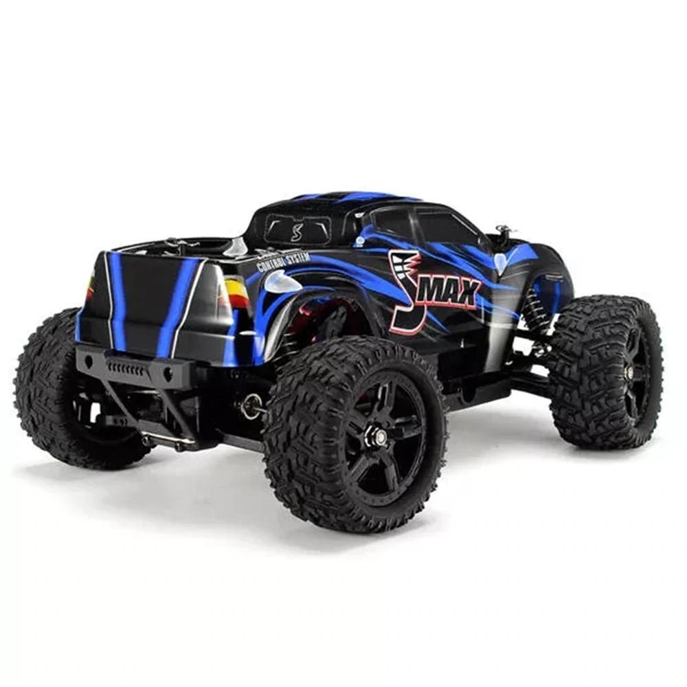 Masina cu telecomanda JJRC 1631 albastra, 4WD, 1:16, 2.4G, viteza maxima ~50 km/h, acumulator 7.4V 1500 mAh Li-Ion, autonomie ~25min - imagine 3