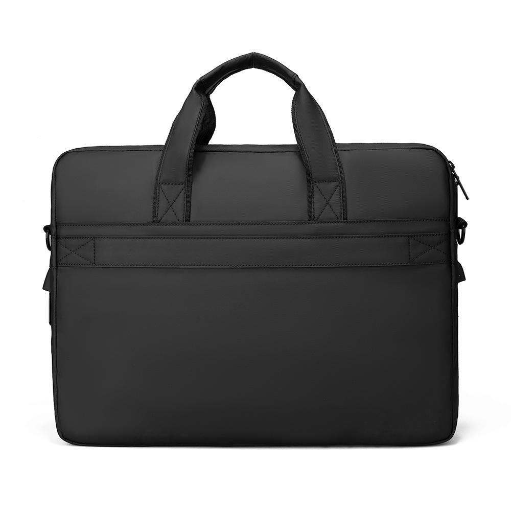 Geanta/servieta de umar Mark Ryden potrivita pentru laptop 15,6 inch si tableta 9.7 inch, impermeabila, rezistenta la uzura/socuri, ergonomica, neagra, potrivita pentru afaceri, scoala sau timp liber - imagine 5
