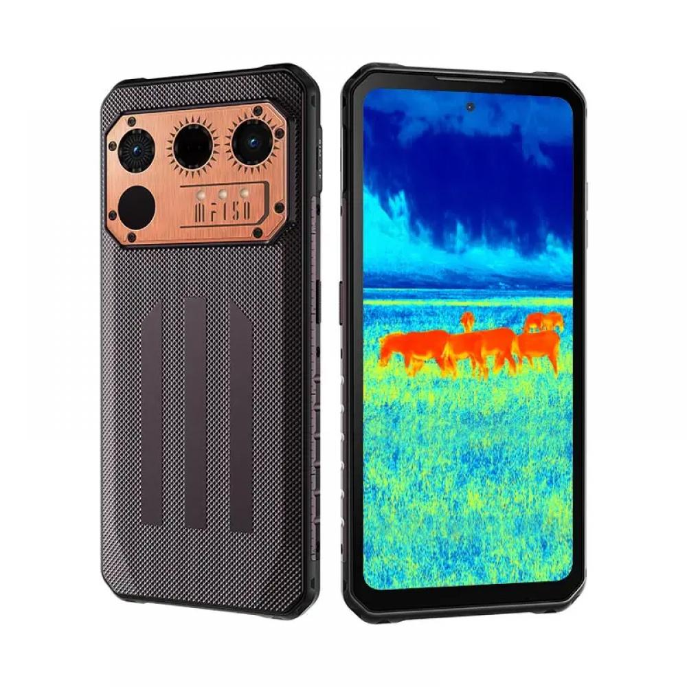 Telefon mobil IIIF 150 Raptor cu camera termica, 4G, Ecran FHD+ 6.78 inch 120Hz, Camera 108 MP, 12GB + 12GB extensibil RAM, 256GB ROM, NFC, Night Vision, Dual SIM, Husa de protectie inclusa, Android 13, baterie 10000mAh - imagine 3
