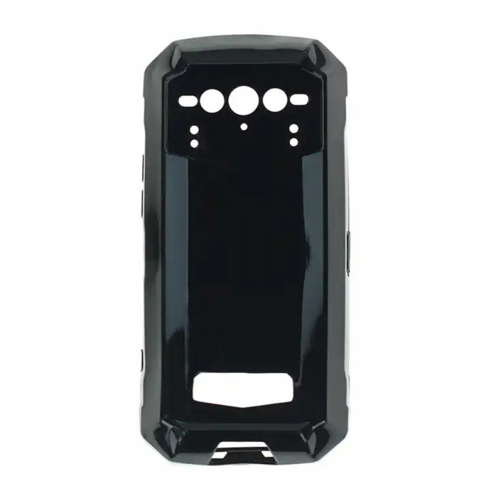 Husa pentru telefon Doogee V Max, material TPU, subtire, moale, rezistenta la socuri, anti-zgarieturi, neagra