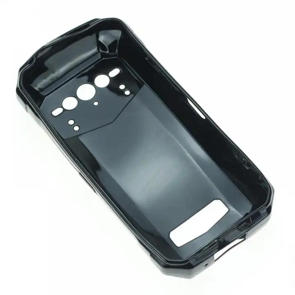 Husa pentru telefon Doogee V Max, material TPU, subtire, moale, rezistenta la socuri, anti-zgarieturi, neagra - imagine 4