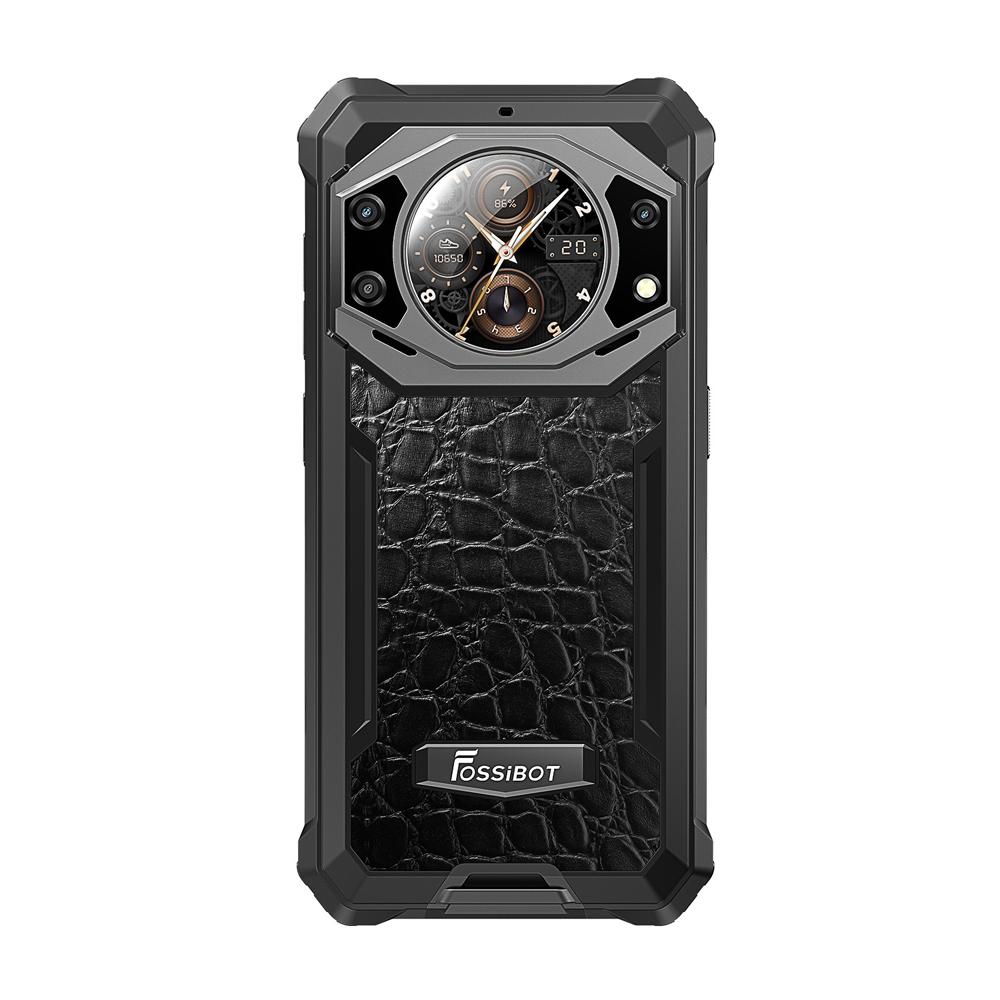 Telefon mobil FOSSiBOT F101 Pro Negru, 4G, Dual Display, 5.45 inch HD+ IPS / 1.3 inch, memorie RAM 8GB + 7GB extensibil, memorie ROM 128GB, Android 13, NFC/HAC, capacitate baterie 10600 mAh, 18W, DualSIM - imagine 2