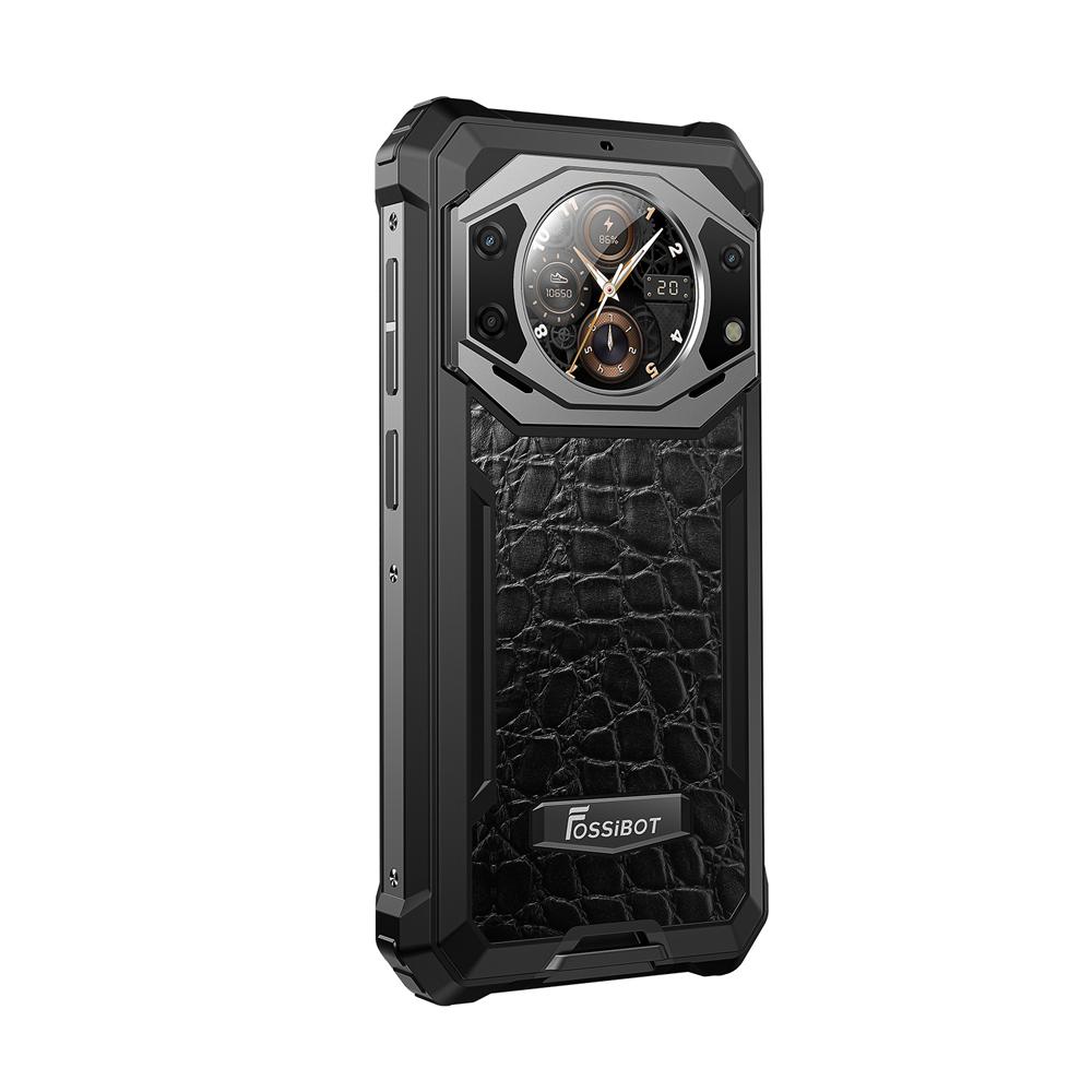 Telefon mobil FOSSiBOT F101 Pro Negru, 4G, Dual Display, 5.45 inch HD+ IPS / 1.3 inch, memorie RAM 8GB + 7GB extensibil, memorie ROM 128GB, Android 13, NFC/HAC, capacitate baterie 10600 mAh, 18W, DualSIM - imagine 4