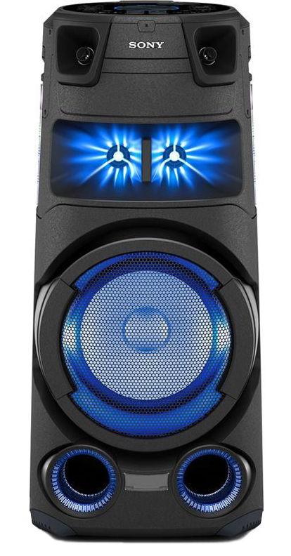 Sistem Audio de mare putere Sony MHC-V73D, Hi-Fi, Jet Bass Booster, Party music, Party lights, Dj Effects, Bluetooth, NFC, LDAC, USB, DVD, HDMI (Negru)