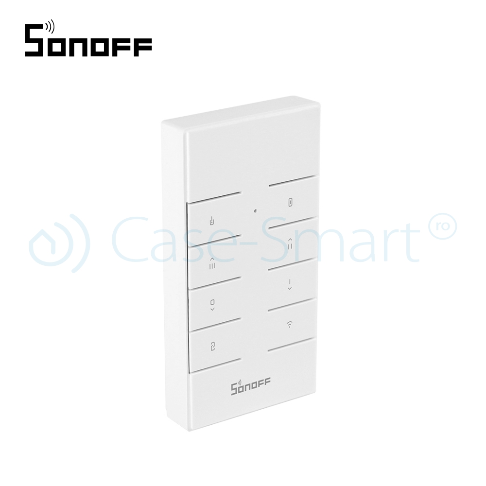 Telecomanda RF Sonoff RM433 cu Functie Sincronizare Wi-Fi, Reglaj intensitate lumini, Reglaj viteza ventilator - imagine 2