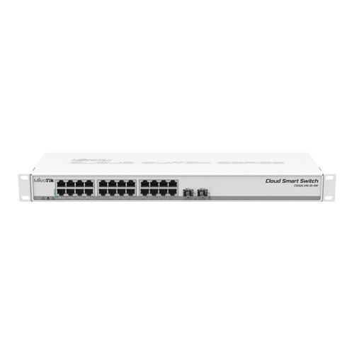 Cloud Smart Switch, 24 x Gigabit, 2 x SFP+ 10Gbps - Mikrotik CSS326-24G-2S+RM - imagine 4