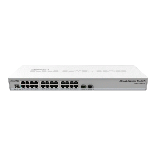 Cloud Router Switch 24 x Gigabit, 2 x SFP+, 1U - Mikrotik CRS326-24G-2S+RM - imagine 3