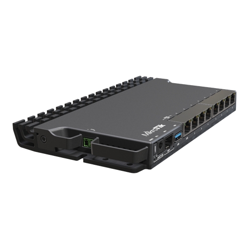 Router 1 x 2.5Gbit, 7 x Gigabit, 1 x SFP+, RouterOS L5 - MikroTik RB5009UG+S+IN - imagine 2