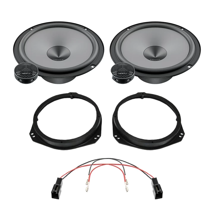 Pachet difuzoare auto Hertz Uno dedicat usi fata Alfa Romeo Giulia, RMS 75 W