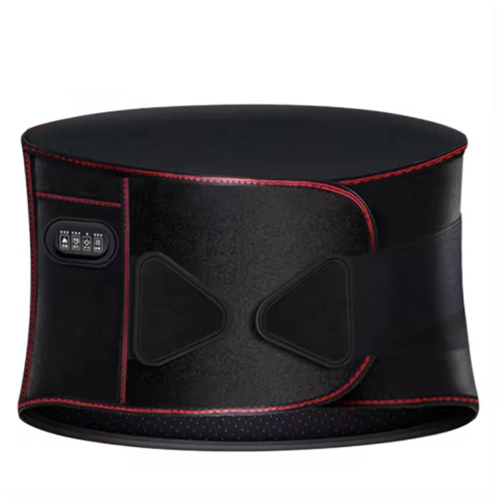 Centura pentru masaj cu incalzire, pentru ameliorarea durerilor lombare si abdominale, relaxare musculara, 3 viteze de masaj, 3 nivele de intensitate pentru caldura 45/55/65℃ - imagine 4