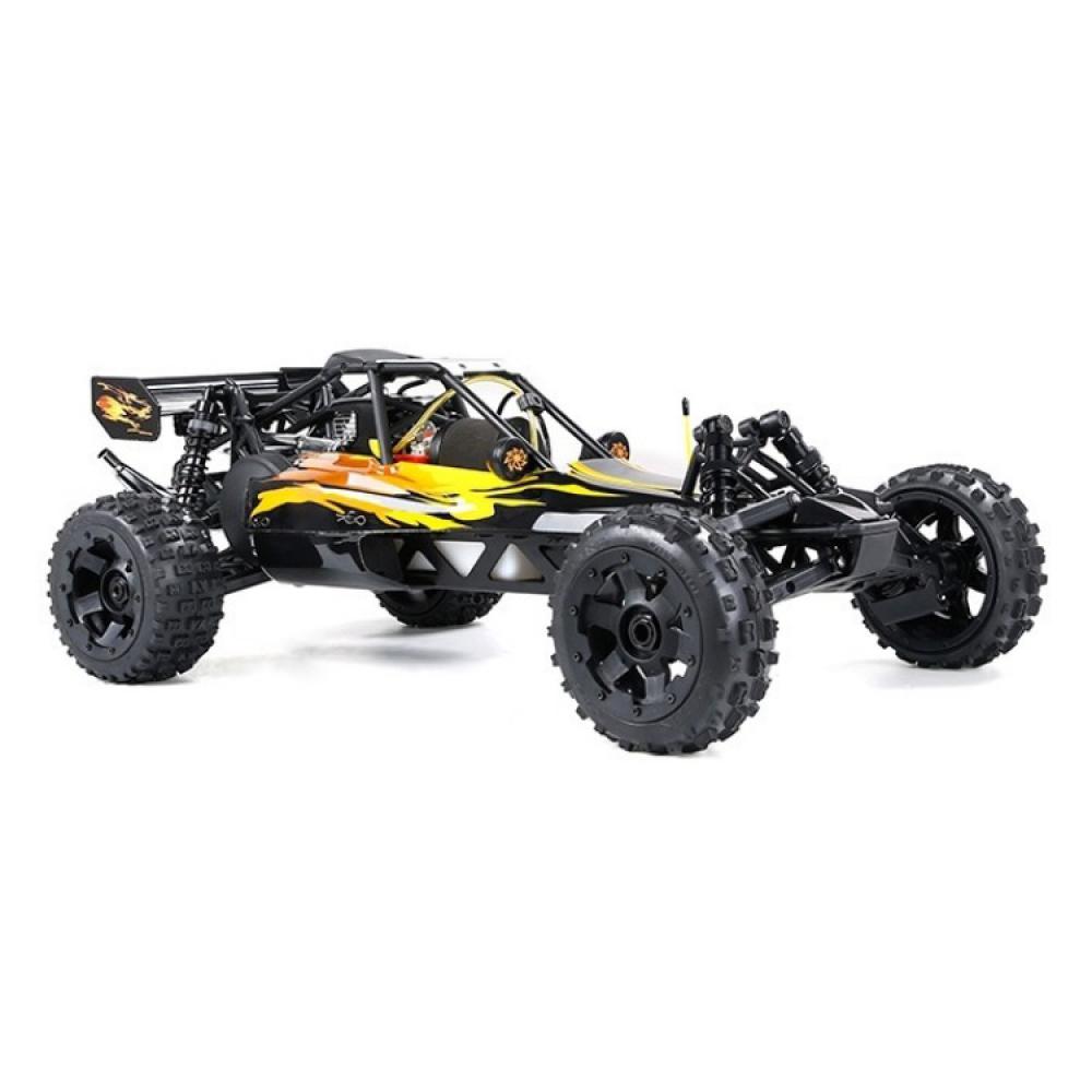 Masina cu telecomanda ROFUN BAHA 5B pe benzina 29CC scara 1:5, 2.4G 2WD rc car de mare viteza 90 km/h - imagine 3