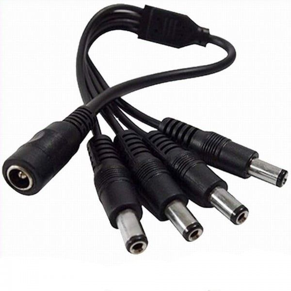 Kit accesorii sisteme de supraveghere pentru 4 camere, cabluri gata mufate, cablu HDMI , sursa alimentare, splitter