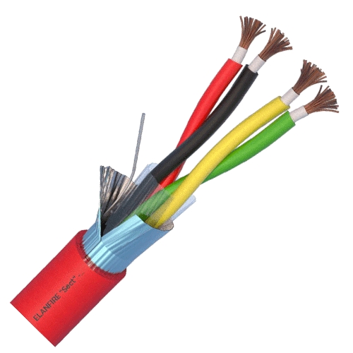 Cablu de incendiu E120 - 2x2x1.0mm, 100m - ELAN - imagine 4