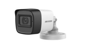 Sistem supraveghere mixt audio-video Hikvision 2 camere Turbo HD 2MP DVR 4 canale, HDD 500 GB