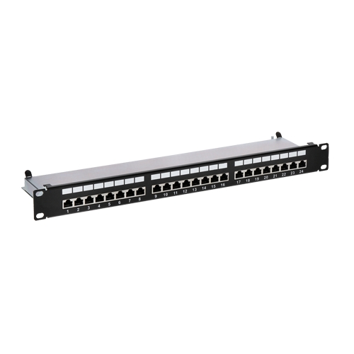 Patch Panel 1U'FTP cat6A'24 porturi RJ45 - ASYTECH Networking ASY-PP-FTP6A-24 - imagine 5