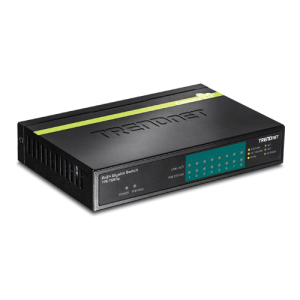 Alternative view of Switch 8 porturi Gigabit PoE/PoE+ 123W - TRENDnet TPE-TG80G