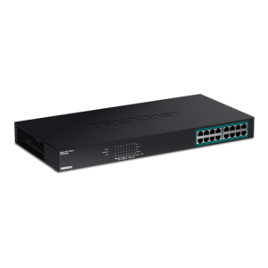 Alternative view of Switch 16 porturi Gigabit PoE+246W-TRENDnet TPE-TG160G