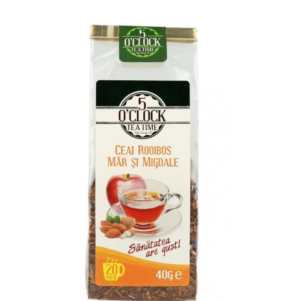 5 O' Clock Tea Rooibos cu Mar si Migdale 40g