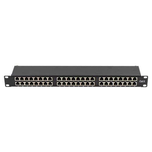Patch Panel 2U'FTP cat6'48 porturi RJ45 - ASYTECH Networking ASY-PP-FTP6-48