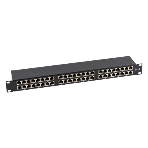 Patch Panel 2U'FTP cat6'48 porturi RJ45 - ASYTECH Networking ASY-PP-FTP6-48 - imagine 3