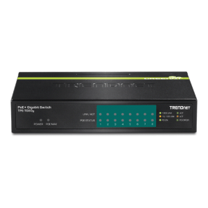 Switch 8 porturi Gigabit PoE/PoE+ 123W - TRENDnet TPE-TG80G