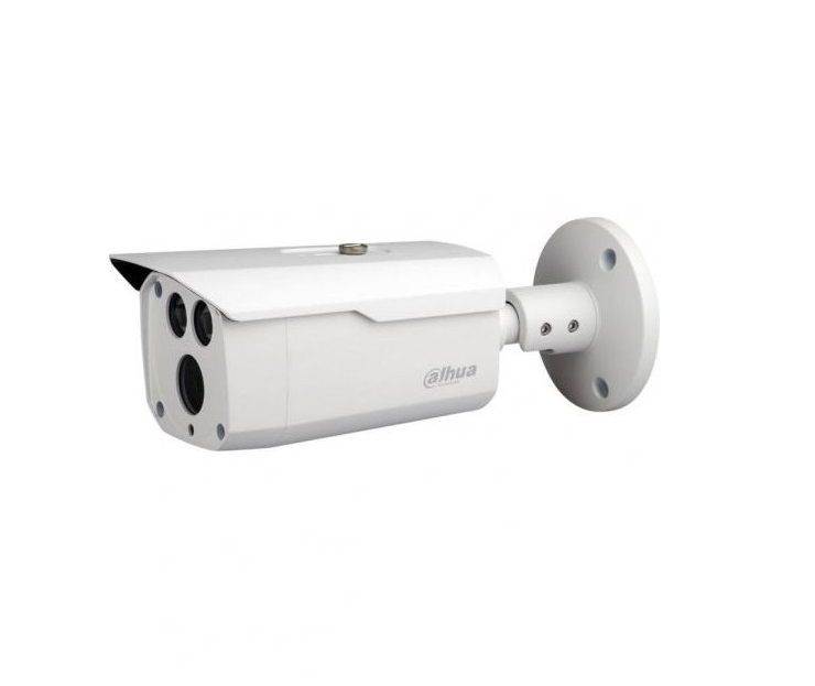 Sistem supraveghere video profesional cu 2 camere Dahua 5MP HDCVI IR 80m, cablu coaxial, live internet