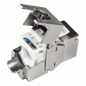 Alternative view of Mufa ecranata RJ-45 UTP Cat.6 tool-less - TRENDnet TC-K06C6A