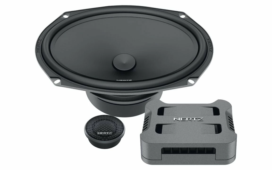 Difuzoare Auto Hertz Cento Pro CPK 690, set sistem 2 căi, 6x9 inch, 120W RMS, 4Ω, 4 difuzoare + accesorii