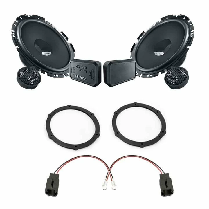 Pachet difuzoare auto Hertz Dieci dedicat usi fata Citroen C3 2018 - , RMS 80W