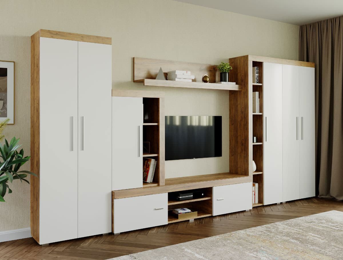 Mobila sufragerie - Living Milan C4 DUO Stejar - imagine 3