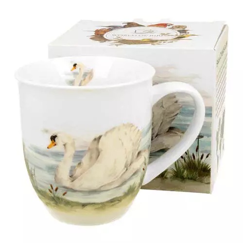 Cana 400 ml Lumea Pasarilor Lebada - imagine 2