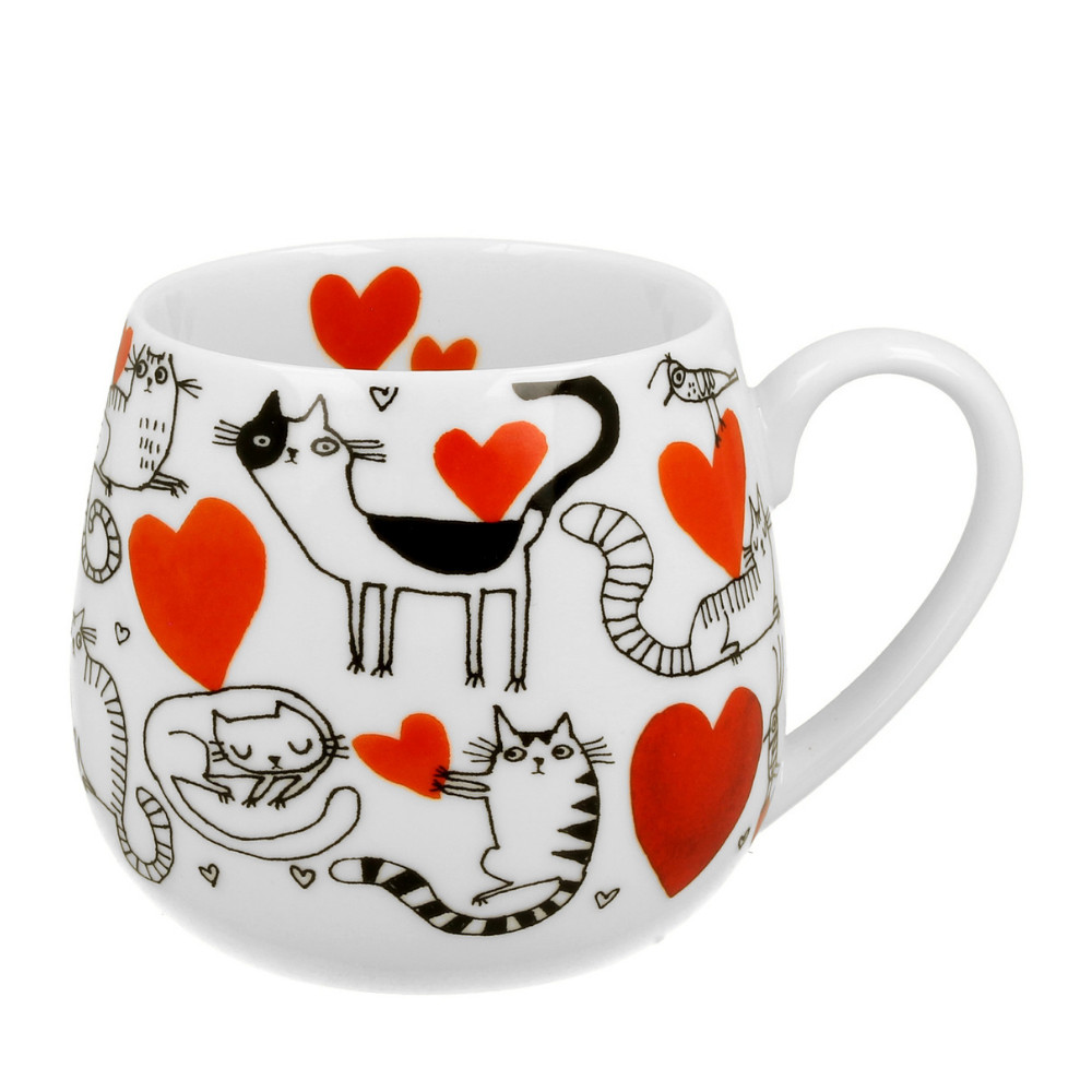 Cana 430ml Cat's World - HEARTS - imagine 2