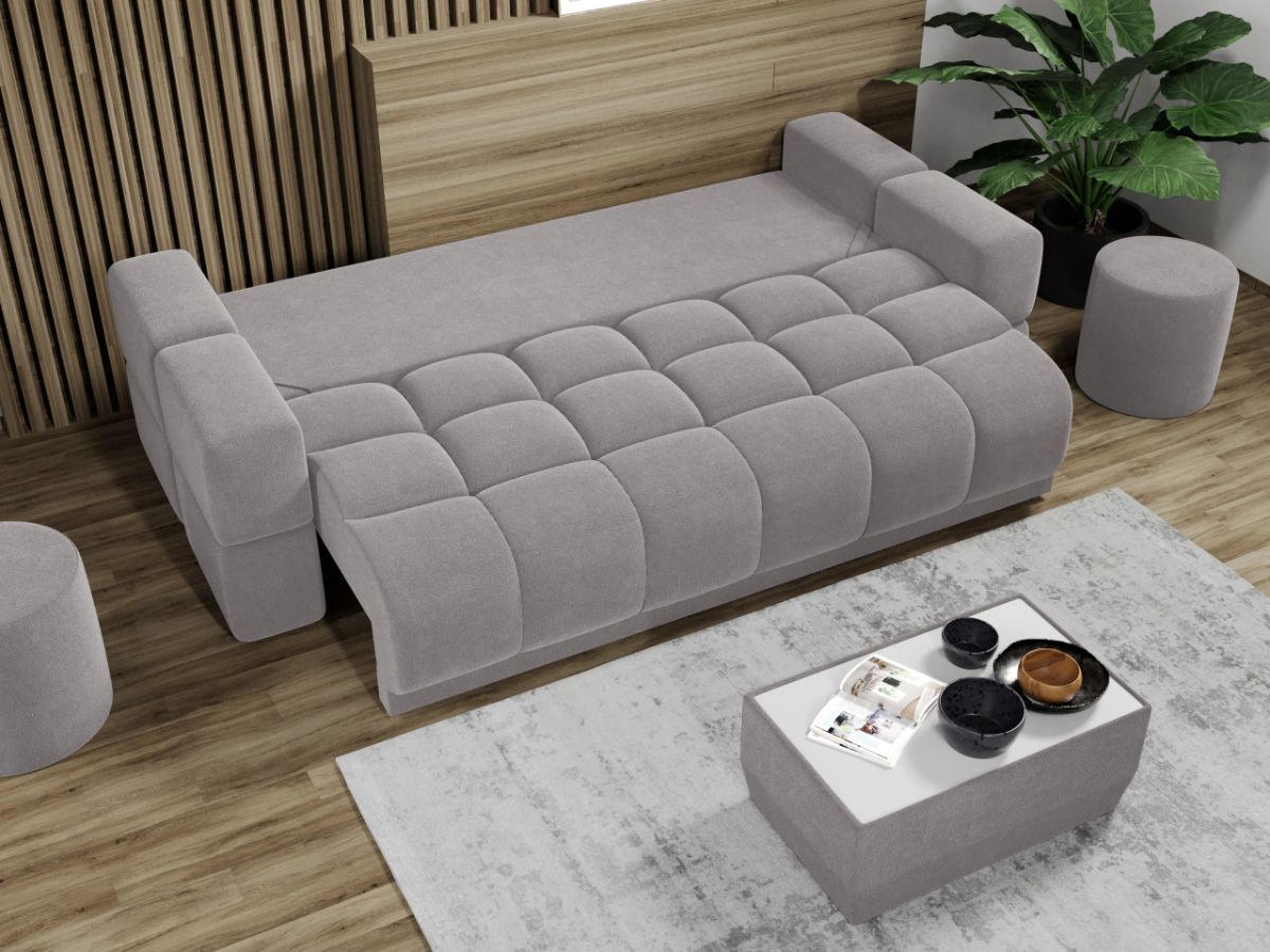 Canapea Bubble Aurora 16 Gri Deschis - imagine 4