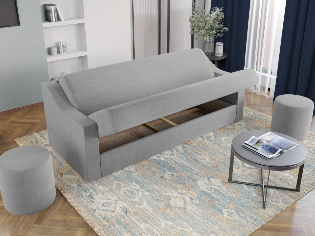 Canapea Iris Gri Deschis - imagine 4