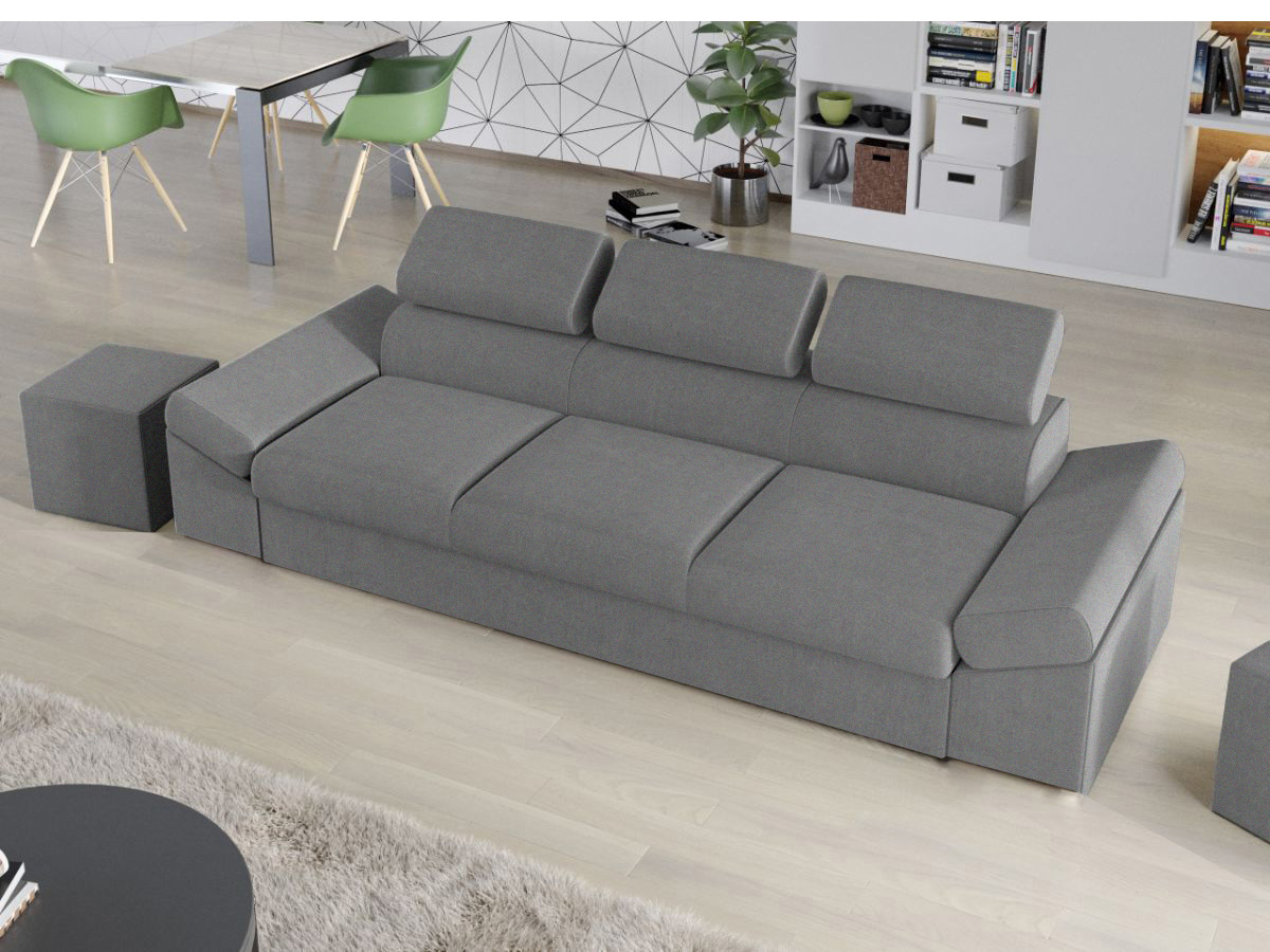 Canapea Extensibila Magic Gri Deschis - imagine 2