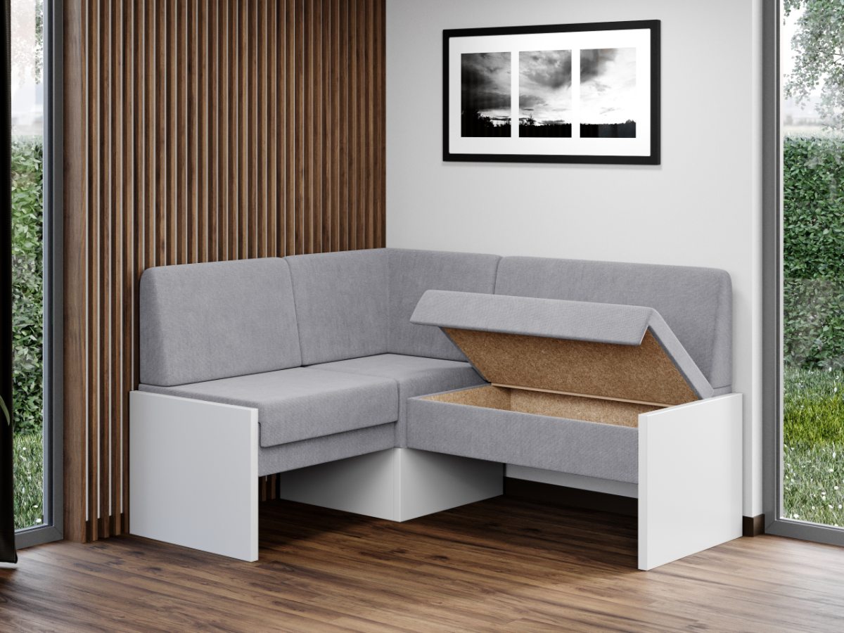 Coltar de Bucatarie Smart Blur 18/Pal Alb - imagine 2
