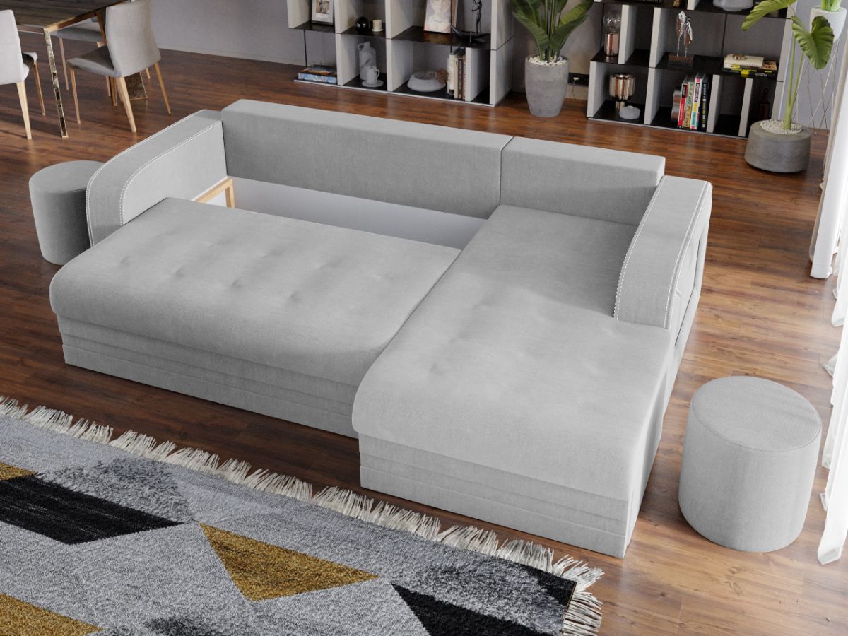 Coltar Delta Mixt Gri Deschis - imagine 3
