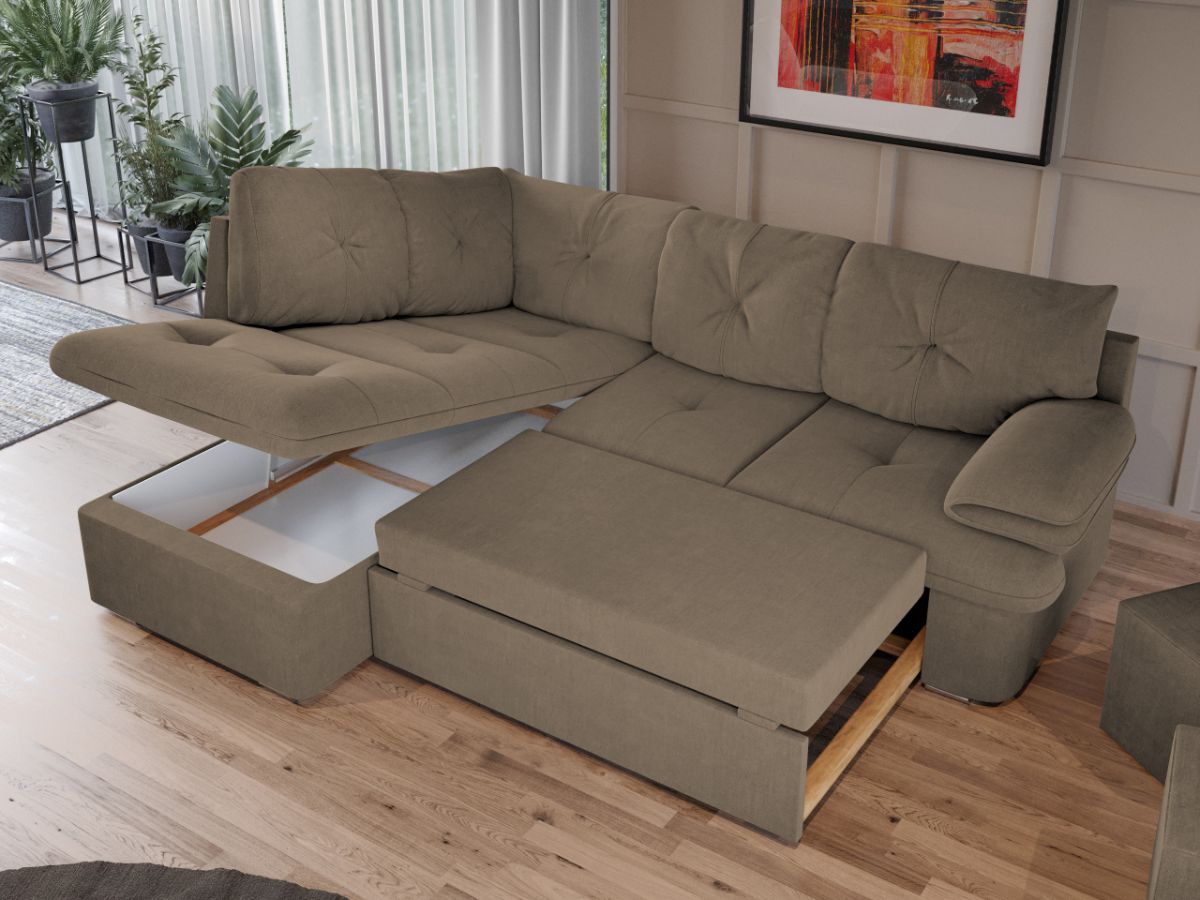 Coltar Extensibil Roma Cappuccino - imagine 4