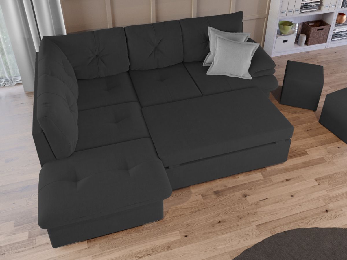 Coltar Extensibil Roma Gri - imagine 3