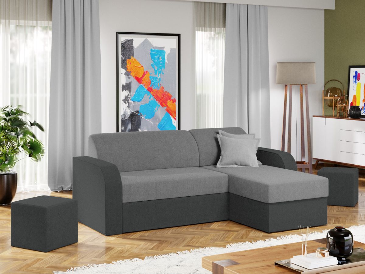 Coltar Extensibil Zoy Gri Deschis / Gri - imagine 2