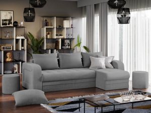 Coltar Extensibil Juno Gri Deschis