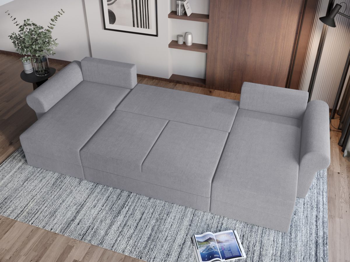 Coltar U Extensibil Bonito gri deschis - imagine 4
