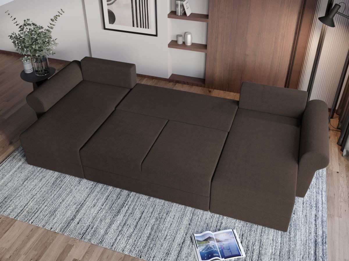 Coltar U Extensibil Bonito maro - imagine 4