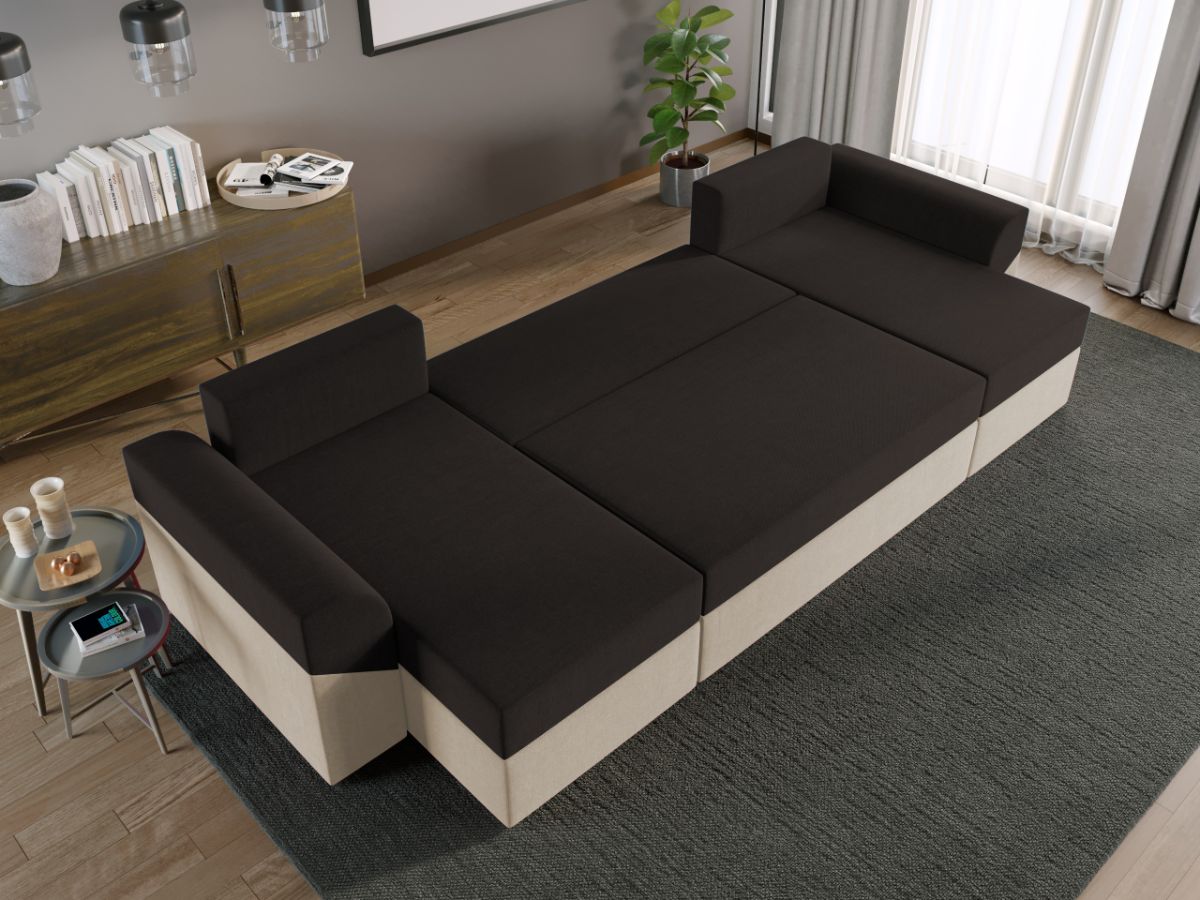 Coltar U Extensibil Cali crem / maro - imagine 4