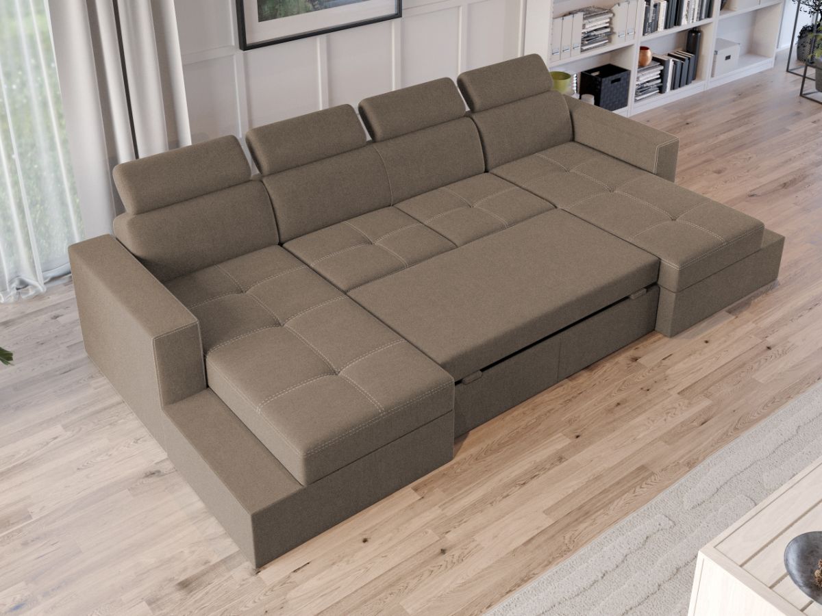 Coltar U Extensibil Paloma cappuccino - imagine 3