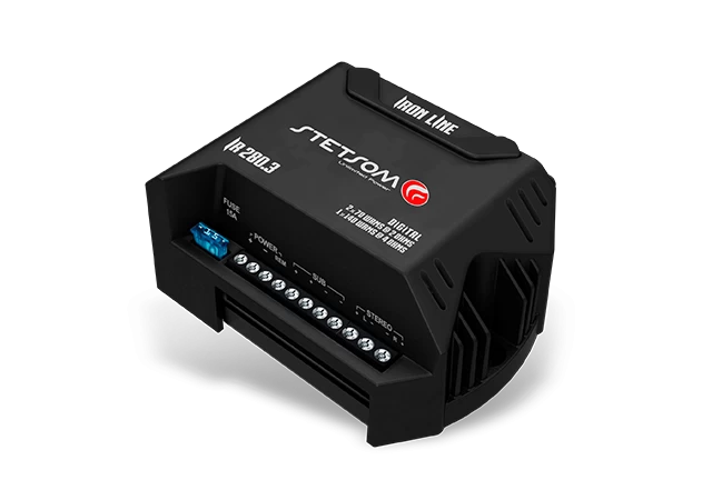 Amplificator auto STETSOM IR 280.3 - 2, 3 canale, 280W
