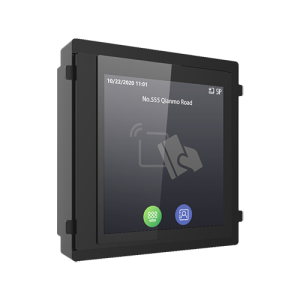 Modul afisaj IPS touch screen, 4 inch, pentru Interfon modular - HIKVISION DS-KD-TDM